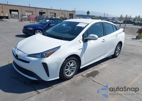 2021 Toyota Prius Le из США, поврежденный, VIN JTDKAMFU6M3141019